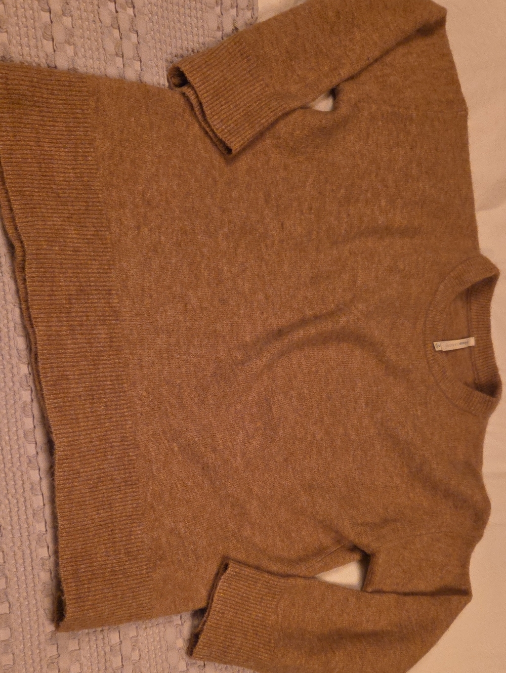Babaton Crewneck Sweater in Camel Medium